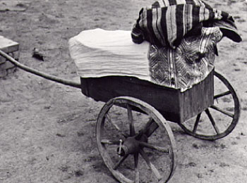 Детская коляска (пинал уробо). ТАССР, Агрызский р-н, д.Варклед-Бодья, 1980 г.